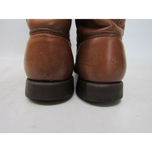Red Wing Mens Size 7 D Brown Leather Work Cowboy Western Boots main image 9